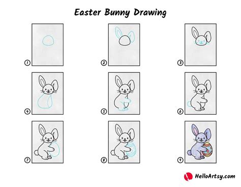 How To Draw The Easter Bunny An Easy Guide Easter Bunny Mi Pro Co Uk