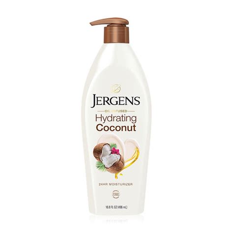 Jergens Oil Infused Hydrating Coconut 24 Hour Moisturizer 496ml