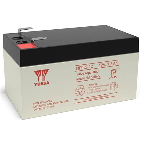 Yuasa Np V Ah Vrla Lead Acid Battery Patareid Ee