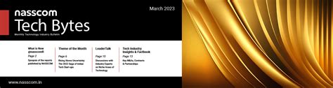 Tech Bytes Monthly Tech Industry Bulletin March 2023 Nasscom