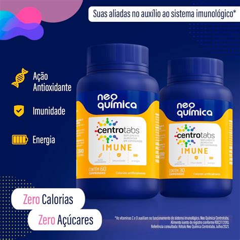 SUPLEMENTO IMUNE NEO QUIMICA 30 COMPRIMIDOS Formular Farmácia de