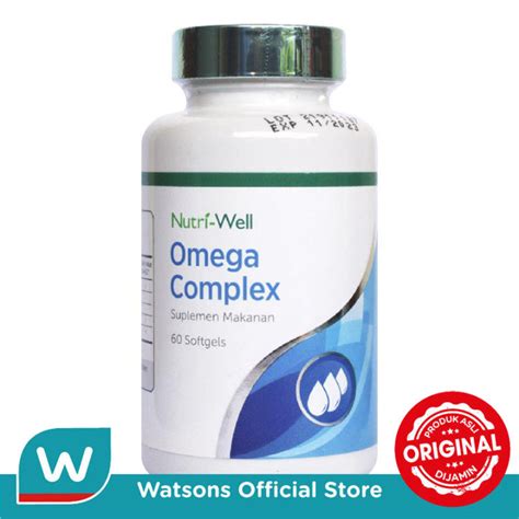 Nutriwell Omega Complex S Lazada Indonesia