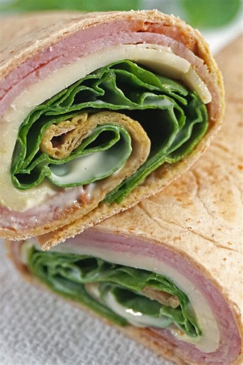 Ham And Cheese Wrap Modern Yum