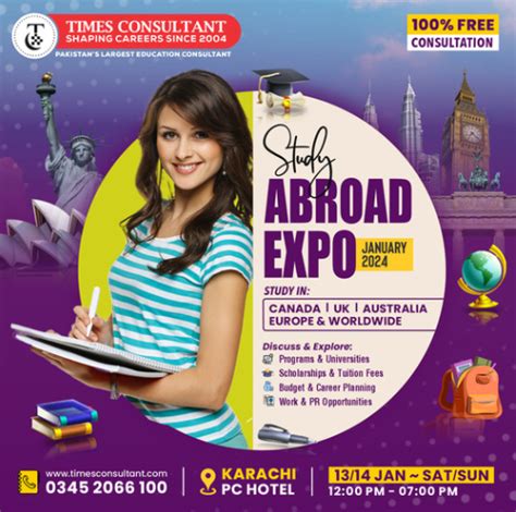 Study Abroad Expo 2024 13 14 Jan Events In Karachi