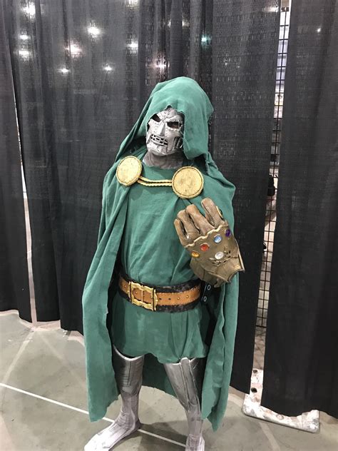 Doctor Doom With The Infinity Gauntlet At Wizard World Philadelphia R Marvel