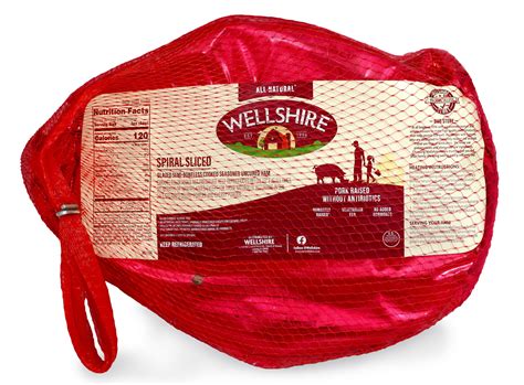Wellshire Spiral Sliced Ham - Riverside Butcher Company