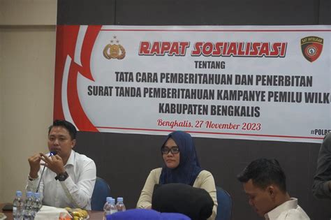 Satgas Intelijen Omb Lk Polres Bengkalis Gelar Rapat