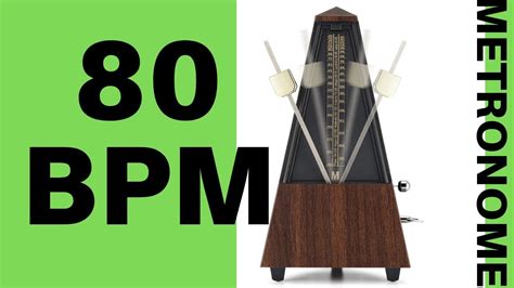 80 BPM Metronome - Click Track 80 Beats Per Minute Chords - Chordify