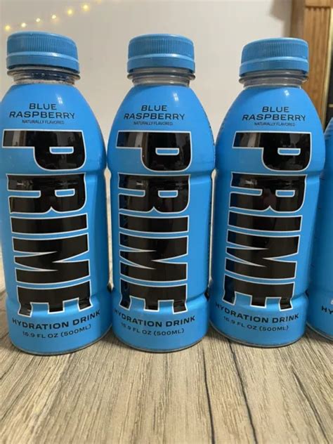 Prime Hydration Drink Blue Raspberry Flavor Oz Bottles Ksi Logan