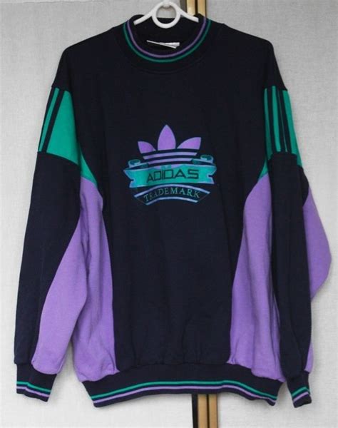 Vintage 80s Adidas Sweatshirt Sweater Jumper L In 2024 Sweatshirts