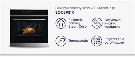 Piekarnik Electrolux Eoc P X Steamcrisp Opinie I Ceny Na Ceneo Pl