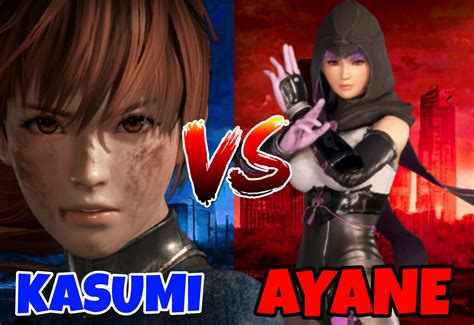 Kasumi Vs Ayane By Ruthlessguide1468 On Deviantart