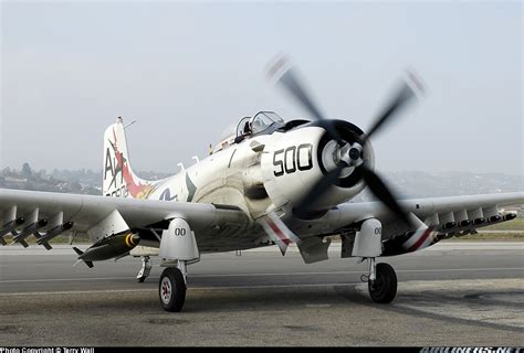 Douglas A 1h Skyraider Ad 6 Untitled Aviation Photo 0865286