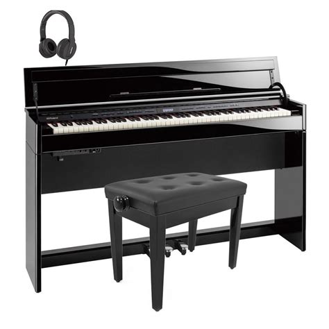 Roland Dp Digital Piano Package Polished Ebony At Gear Music