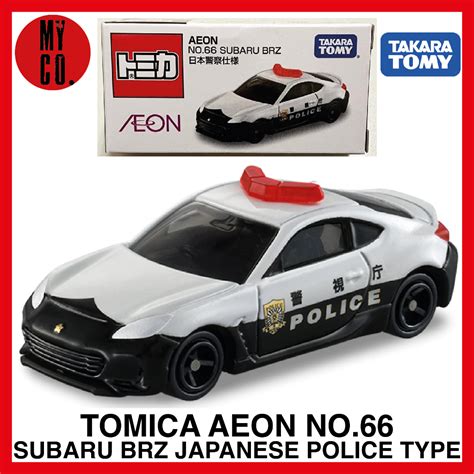 Tomica Aeon No Subaru Brz Japanese Police Type Takara Tomy Shopee