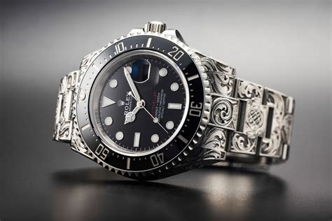 Rolex Submariner Fully Hand Engraved Cheap Sale Bellvalefarms