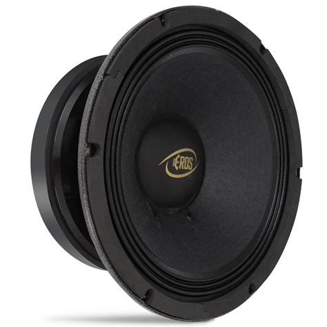 Woofer Eros Polegadas W Rms Ohms Bobina Simples E Xh Black