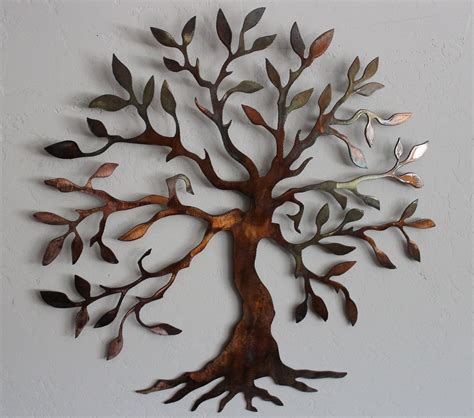 Olive Tree Tree of Life Metal Wall Art by HEAVENSGATEMETALWORK