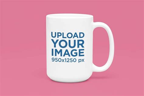 Placeit Mockup Of A 15 Oz Coffee Mug Placed In A Simple Setting