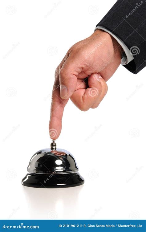 Hand Ringing Bell Stock Photography - Image: 21019612