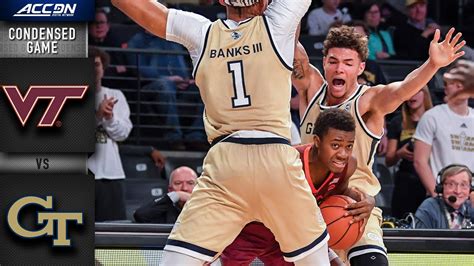 Virginia Tech Vs Georgia Tech Condensed Game Acc Men S