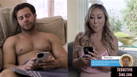 Sensual Busty Asian Babe Riding Lucky Guy On First Date