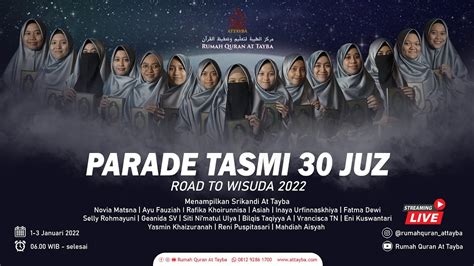 PARADE TASMI 30 JUZ JUZ 15 OLEH MAHDIAH AISYAH ASAL PASAMAN SUMATERA