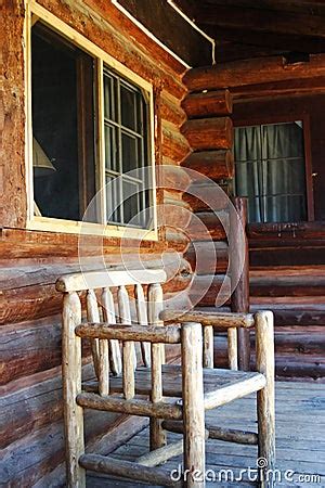 Log Cabin Porch Stock Photography | CartoonDealer.com #20836262