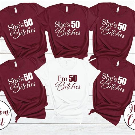 50th Birthday Shirt Friends Etsy