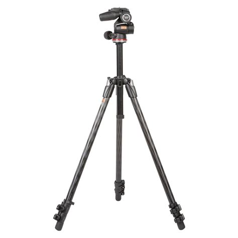 Manfrotto Xtra Kohlefaster Stativ Mit W Schwenkkopfsystem