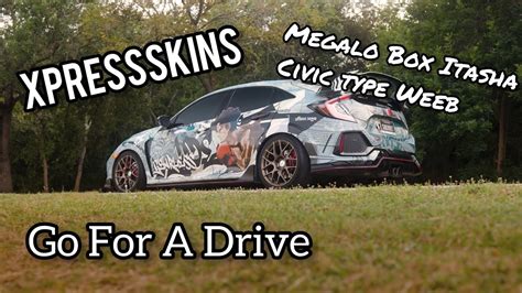 Itasha Short Film Go For A Drive Xpressskins Civic Type Weeb