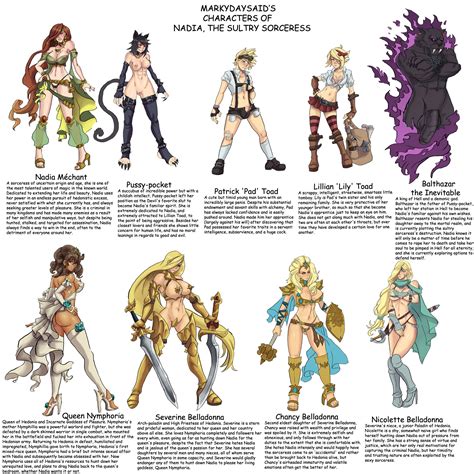 Nadia And Cast By Markydaysaid Hentai Foundry