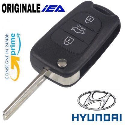 Guscio Cover Scocca Telecomando Hyundai 3 Tasti Originale Iea Chiave