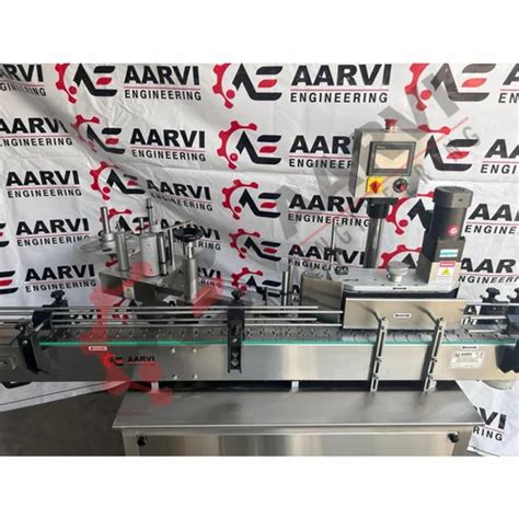 SS304 Round Automatic Syrup Bottle Sticker Labeling Machine At Rs