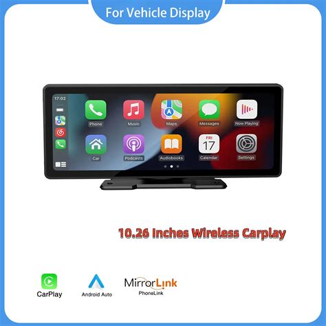 R Dio Universal Multim Dia Autom Vel Leitor De V Deo Wifi Tela Carplay