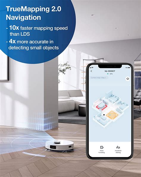 Deebot T10 Plus Robot Vacuum And Mop 3000pa Auto Empty 3d Maps Air Freshener Ecovacs Uk