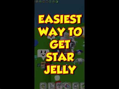 Easiest Way To Get Star Jelly Bee Swarm Simulator Shorts Youtube