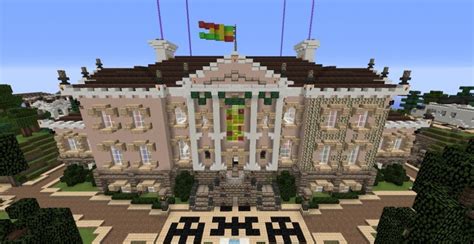 Neoclassical Mansion Minecraft Map