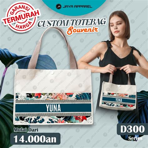 Jual Custom Tas Sovenir Sablon Tas Hampers Totebag Sovenir Sablon