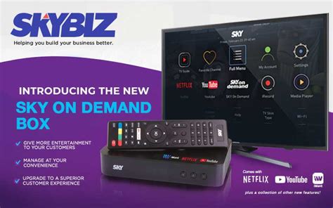 Skybiz Introducing The New Sky On Demand Box