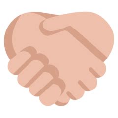 Handshake Medium Light Skin Tone Emoji