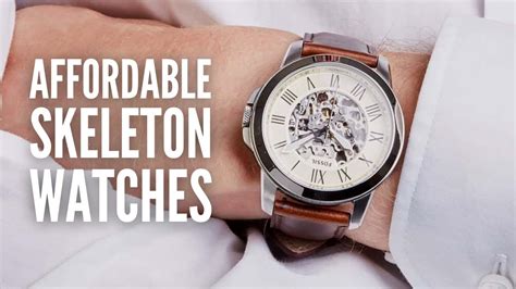 Affordable Skeleton Watches You Could Buy Youtube