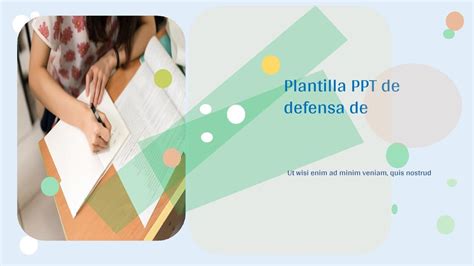 Plantillas Gratis De Defensa De Tesis Defensa De Posgrado Para Power