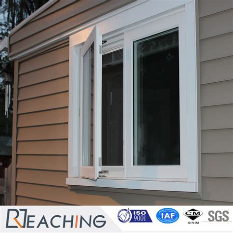 Conch Brand Upvc Pvc Profile Sliding Window Plastic Glass Window