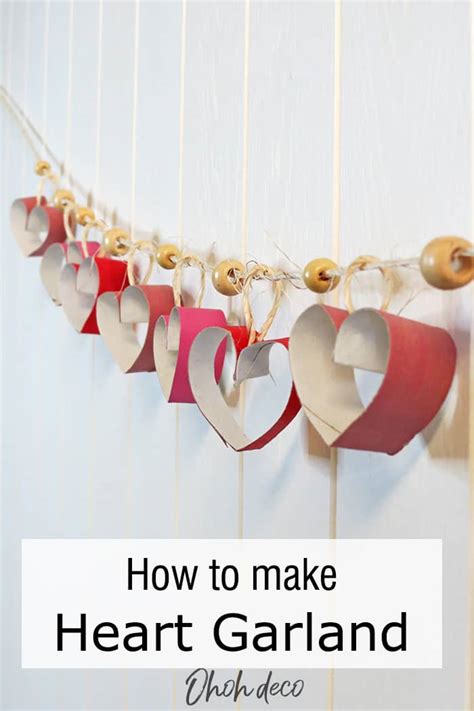 Fast And Easy Heart Garland Diy