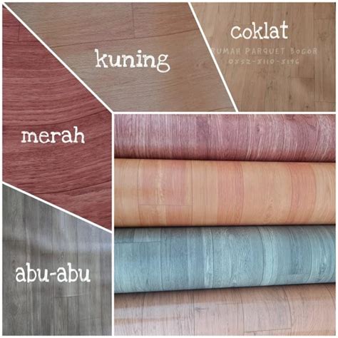 Jual Lapakrossa Lantai Vinyl Roll Korea Motif Kayu Tebal Mm