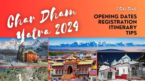 Char Dham Yatra 2024 Guide Pilgrimage To Purification 2 Solo Souls