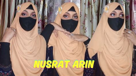 Wedding Hijab Tutorial ।। 🥰 Full Coverage ।। One Minute Hijab Tutorial