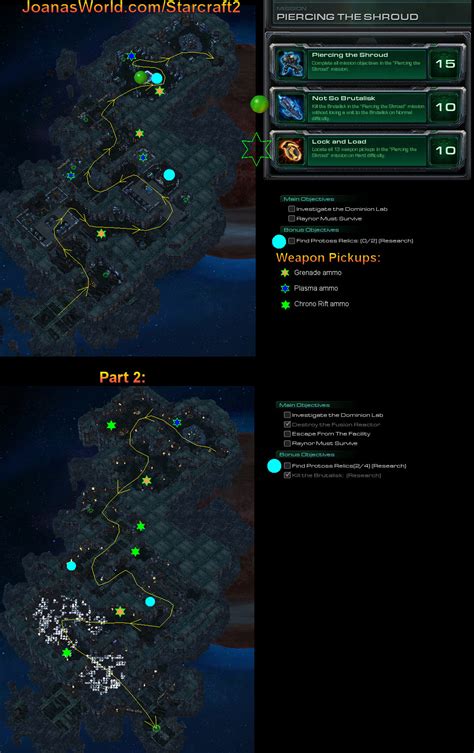 Piercing The Shroud Map Furious Paul S SC2 Guide