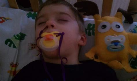 Spastic Quadriplegic Cerebral Palsy Pacifier Bliss